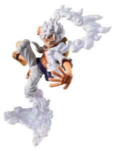 One Piece Wallstar PVC Figur Monkey D. Ruffy Gear Fifth 10 cm