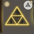 The Legend of Zelda Wandleuchte Triforce 22 x 25 cm