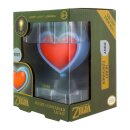 Legend of Zelda 3D Lampe Herzcontainer 10 cm