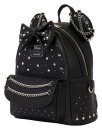 Minnie Mouse by Loungefly Mini Rucksack Studs & Chains