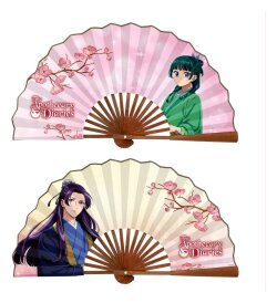Die Tagebücher der Apothekerin Japanese Bamboo Fächer Maomao & Jinshi