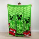Minecraft Kissen-Decke Creeper 2-in-1 Foldable 150 cm