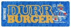 Fortnite Mousepad Durr Burger 81 x 30 cm