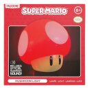 Super Mario Lampe mit Soundfunktion Power-Up Pilz 12 cm