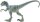 Jurassic World Park Dino T-Rex Mattel Action Figur Super Velociraptor Blue 1m XXL