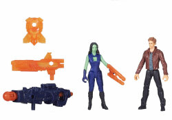 Guardians of the Galaxy Star Lord Quill Gamora Epic Battles SET Actionfigur A7899