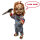 Chucky die Mörderpuppe Puppe Figur XXL 38cm Mega Scale Sound Messer Mezco Toys