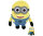 Minions Minion Stuart Dave Plüsch Figur PVC Brille 25cm Premium Stofftier