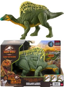 Jurassic World Dino Brüllattacke Ouranasaurus Mattel Action Figur Sound