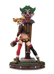 DC Bombshells Statue Harley Quinn DLX Version 2 34 cm Figur
