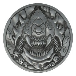 Doom Medaille Cacodemon Level Up Limited Edition Replik