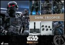 Star Wars The Mandalorian Actionfigur 1/6 Dark Trooper 32...