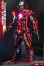 Iron Man 3 Movie Masterpiece Actionfigur 1/6 Silver Centurion (Armor Suit Up Version) 32 cm