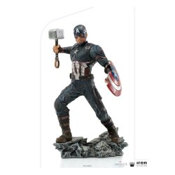 The Infinity Saga BDS Art Scale Statue 1/10 Captain America Ultimate Iron Studios