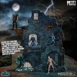 Mezcos Monsters 5 Points Actionfiguren Tower of Fear Deluxe Box Set 9 cm