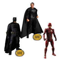 Zack Snyders Justice League Actionfiguren 1/12 Deluxe Steel Box Set 15 - 17 cm