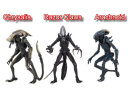 Alien vs Predator Actionfigur Figur Arachnoid, Razor...