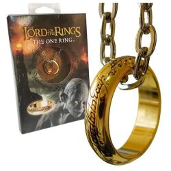 Herr der Ringe Ring Der Eine Ring (vergoldet)