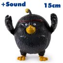 Angry Birds der Film Deluxe Figur black Bombe L 15cm +...