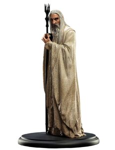 Herr der Ringe Statue Saruman der Weiße 19 cm