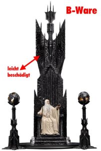 Der Herr der Ringe Statue 1/6 Saruman the White on Throne 110cm leicht beschädigt