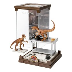 Jurassic Park Creature PVC Diorama Statue Figur Velociraptors Küche 18 cm