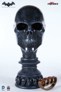 Batman Arkham Origins Replik 1/1 Black Mask Arsenal Life Size Statue Triforce