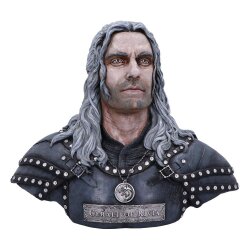 The Witcher Büste Geralt 42x34 cm Statue 1/2 Figur