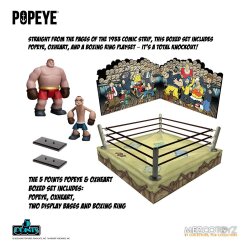 Popeye 5 Points Deluxe Figuren Set Popeye & Oxheart 9 cm