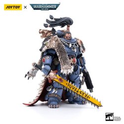Warhammer 40k Actionfigur 1/18 Space Wolves Ragnar Blackmane 13 cm