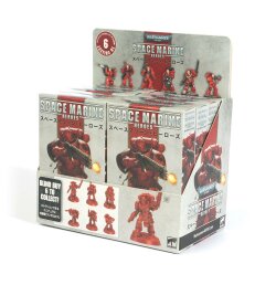 Warhammer 40.000 Space Marine Heroes Miniaturen Blood Angels Collection 1 Display (8)
