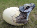 Jurassic World Park Baby Triceratops Ei EGG Figur Dino Statue Life Size