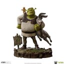 Shrek Deluxe Art Scale Statue 1/10 Shrek, Donkey and The...