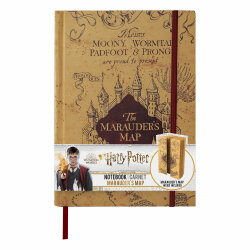 Harry Potter Notizbuch A5 Marauders Map