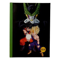 Dragon Ball Z Notizbuch mit Leuchtfunktion Cell Final Battle