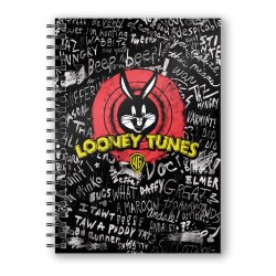 Looney Tunes Notizbuch mit 3D-Effekt Bugs Bunny Face