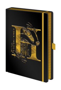 Harry Potter Premium Notizbuch A5 Hufflepuff Foil