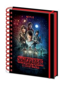 Stranger Things Wiro Notizbuch A5 One Sheet