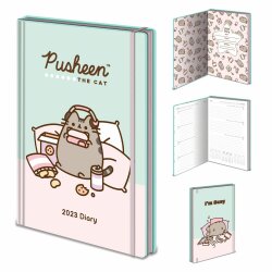 Pusheen Zeichentrick Katze Tagebuch 2023 Im Busy