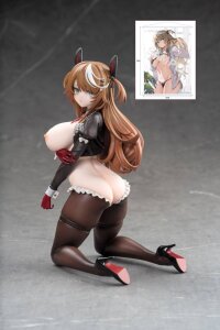 Original Character PVC Statue 1/7 Simao Mochi Bunny Girl DX Ver. 16 cm