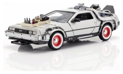 Zurueck in die Zukunft III Diecast Modell 1/24 81er DeLorean LK Coupe 18 cm