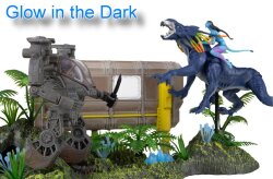 Avatar Actionfigur Neytiri Colonel Shack Site Battle Geschenk SET 30cm Diorama