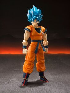 Dragon Ball Super Broly S.H. Figuarts Actionfigur Super Saiyajin God Super Saiyajin Goku Super 14 cm