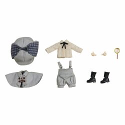 Original Character Zubehör-Set für Nendoroid Doll Actionfiguren Outfit Set Detective - Boy (Gray)