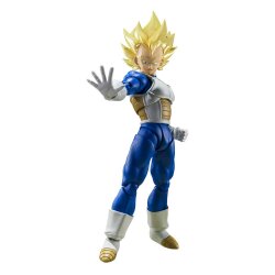 Dragon Ball Z S.H. Figuarts Actionfigur Super Saiyan Vegeta (Awakened Super Saiyan Blood) 14 cm