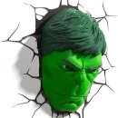 Marvel 3D LED Leuchte Hulk Face 3D