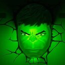 Marvel 3D LED Leuchte Hulk Face 3D