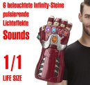 1/1 Life Size Avengers Marvel Macht Handschuh Nano...