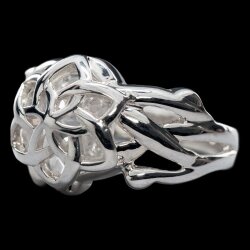 Herr der Ringe Nenya Galadriels Ring (Sterling Silber) Größe 7.25