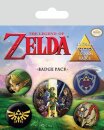 The Legend of Zelda Ansteck-Buttons 5er-Pack Link